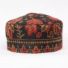 Black Kashmiri Chinar Kani Cap Yousuf Shah