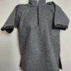 Kids Kashmiri Rayees Grey Kids Pheran in Tweed Wool (1-2 years)
