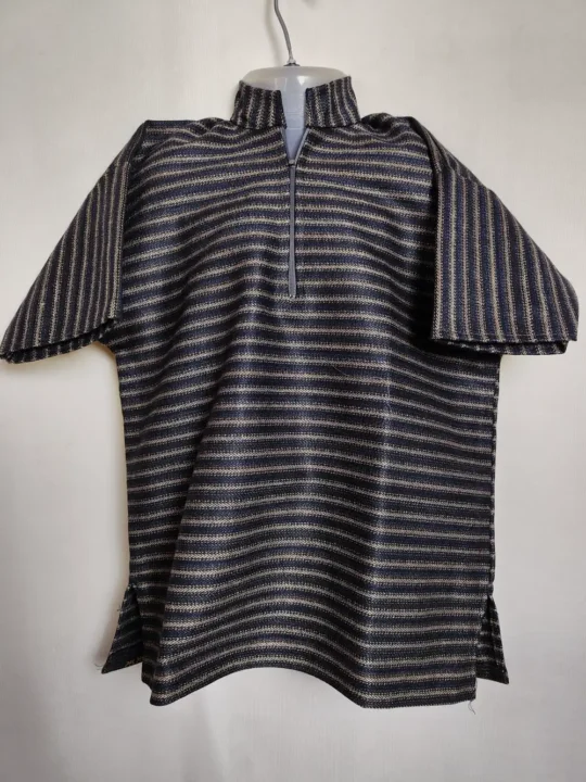 Zehan Kids Kashmiri Lakeer Pheran in Tweed Wool (2-3 years)