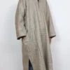 Qadir Kashmiri Light Brown Pheran in Tweed Wool