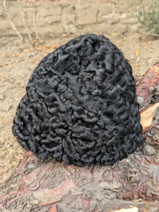 Traditional Kashmiri Cap in Karakul Style