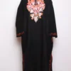 Black Aari Embroidered Pheran with Aari Work in Cashmilon Wool Nusrat