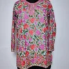 Sania Mint Green Georgette Short Kurti Embroidered with Front Back Aari