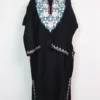 Black Woolen Pheran in Cashmilon with Aari Work Anantnag