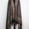 Nazneen Black Kani Silk Shawl With Weaving