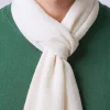 Kashmiri Wool White Muffler for both Men and Women