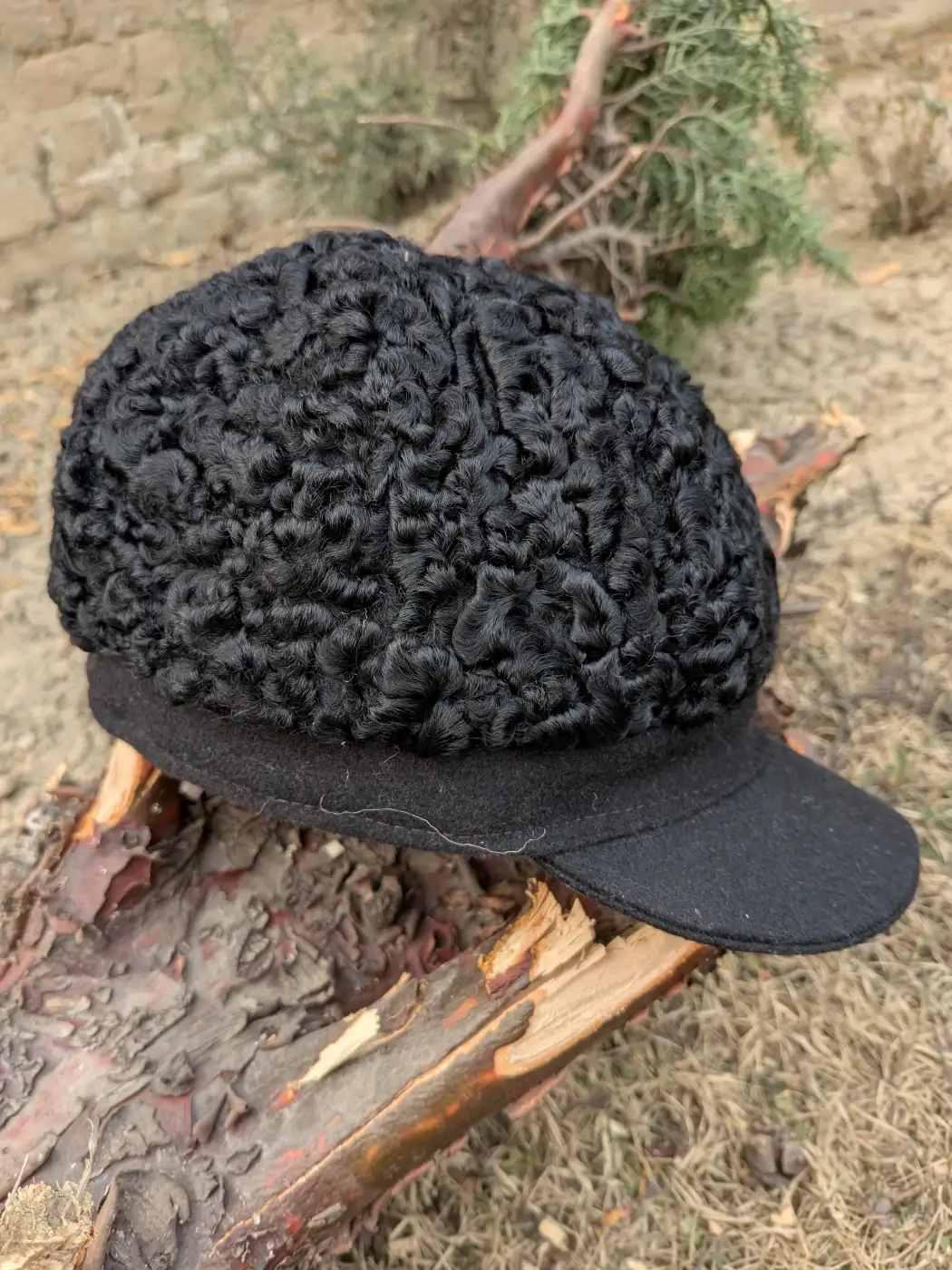 Unique Black Karakul Hat - Image 4