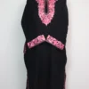 Embroidered Black Pheran in Cashmilon Wool with Aari Liyana