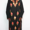 Black Cashmilon Wool Long Black Kurti with Aarzoo Aari Embroidery