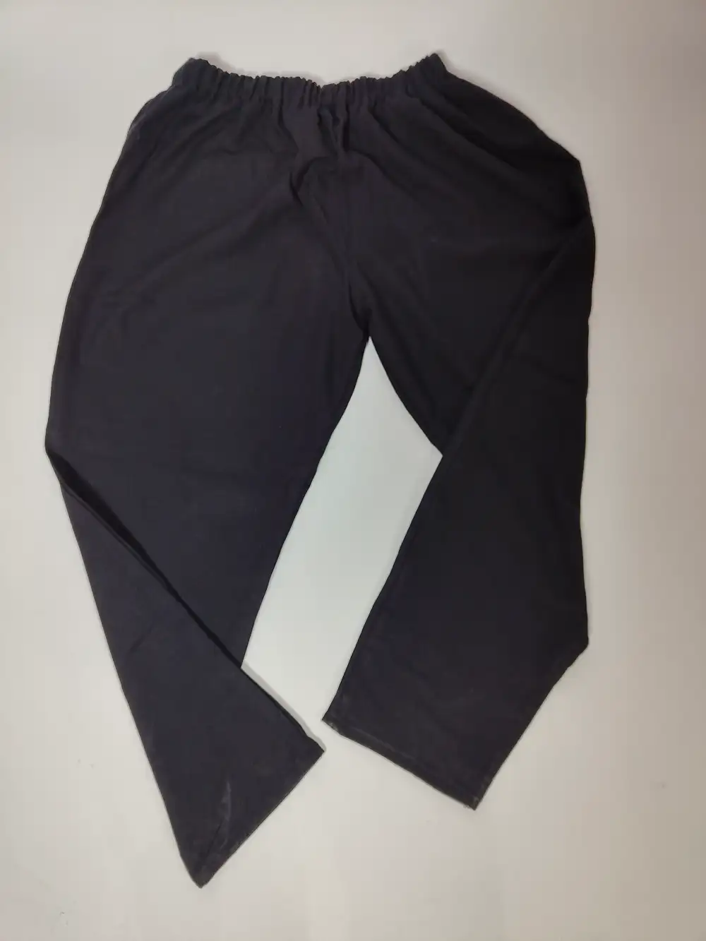 Black Plain Woolen Trouser in Cashmilon - Image 3