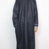Kashmiri Shahzaib Dark Blue Pheran in Tweed