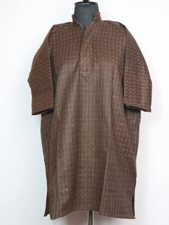 Kashmiri Boys Brown Pheran in Zarar Tweed