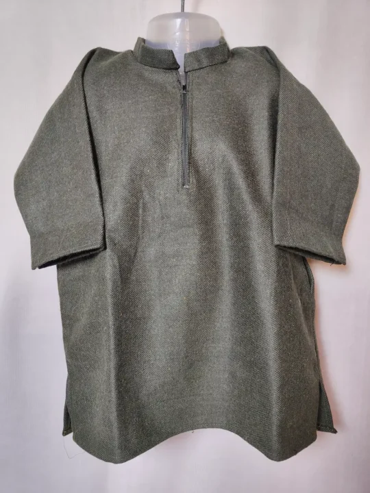 Rufaid Green Kashmiri Kids Pheran in Tweed