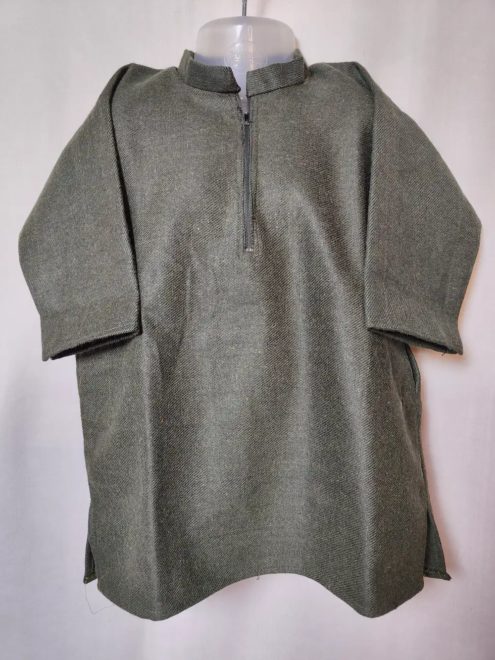 Rufaid Green Kashmiri Kids Pheran in Tweed