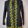 Black Blazer Tweed Waist Coat with Hand Aari Embroidery Kashish