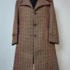 Sabr Handloom Tweed Brown Coat