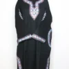 Black Husn Pheran in Cashmilon Wool With Sleeve and Daman Aari Embroidery