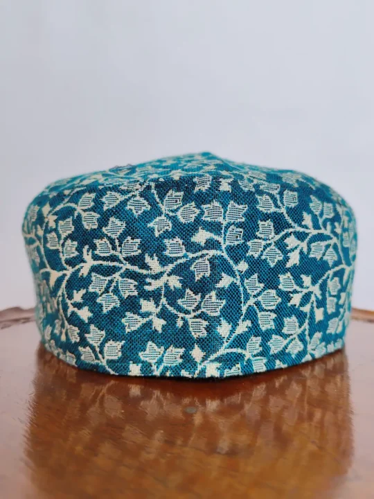 Nawabi Yousuf Green Kashmiri Kani Cap