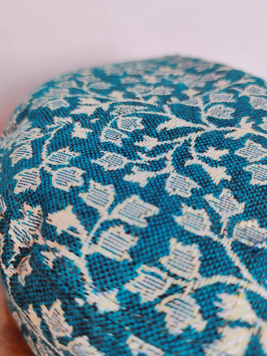 Nawabi Yousuf Green Kashmiri Kani Cap - Image 3