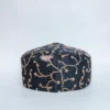 Safar Stylish Black Cap with Sozni Embroidery