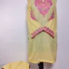 Rukayat Kashmiri LongSummer Cool Kurti Set with Aari Embroidery