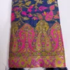 Royal Blue Cotton Silk Kani Saree Rang-e-Badaam