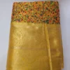 Kani Mustard Cotton Silk Saree Ayesha