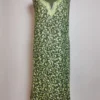 Kashmiri 2pc Green Kadhai Suit in Crush Cotton with Badam All over Jaal Aari Fiza