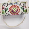 Kashmiri Dholki Duffle Hand/Sling bag with Hand Crewel Embroidery