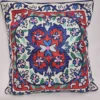 Blossom Kashmiri Cushion Covers - Hand Chain Stitch | 16 x 16 | Set of 2