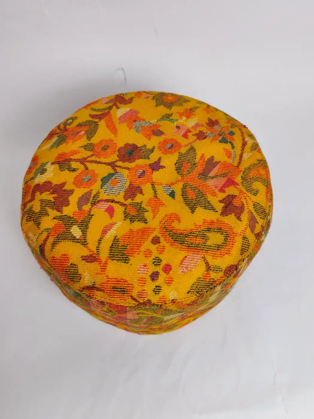Mustard Classic Omar Kashmiri Kani Cap - Image 2