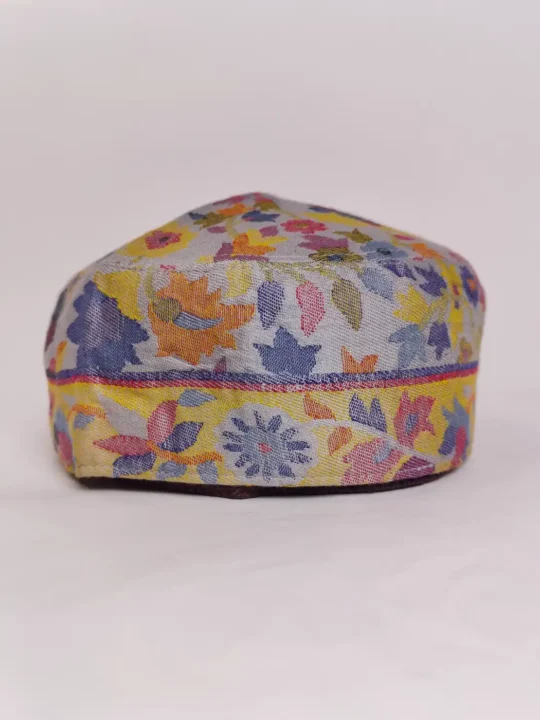 Nawaz Kashmiri Grey Kani Royal Cap