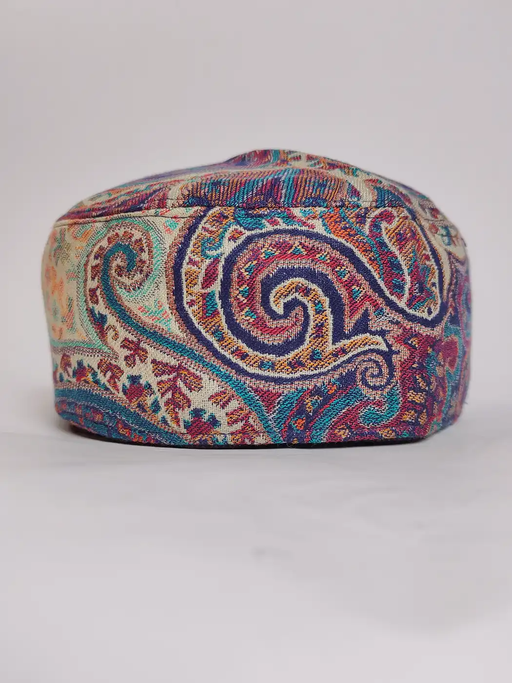 Royal Blue Himmat Kashmiri Kani Cap