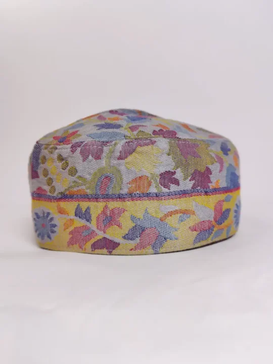 Lateef Kashmiri Kani Grey Unique Cap