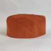 Plain Orange Kashmiri Cap