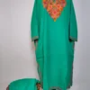 Mehboob Kashmiri Long Summer Cool Kurti Set with Aari Embroidery