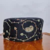 Haseeb Black Toosha Cap with Sozni Embroidery