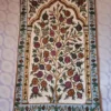 Kashmiri Handmade Wall Hanging _ Blooming Grace - with Wool Chain Stitch Work 3×2