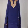 Premium 2pc Dark Blue Suit in Crepe with Hand Sozni Work
