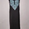 Black Kashmiri 2pc Suit Summer Cool Cotton with Hand Aari Embroidery