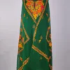 Dark Green Kashmiri 3pc Suit in Georgette with Aari Work Zareef