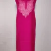 Magenta 2pc Suit in Summer Cool Cotton Ehsanat with Kashmiri Hand Aari Embroidery