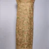 Kashmiri Sabaat 2pc Suit in Beige Crush Cotton with Chinari Aari Embroidery