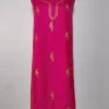 Magenta Kashmiri 2pc Summer Cool Cotton Insaf Salwar Kameez with Hand Sozni Embroidery