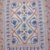 Kashmiri Rang-e-Safed Pure Wool Namda in 6×4 ft - Hand Aari Embroidery