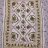 6x4 feet Kashmiri Pure Wool Namda Zameen-e-Noor | Hand Aari Embroidery