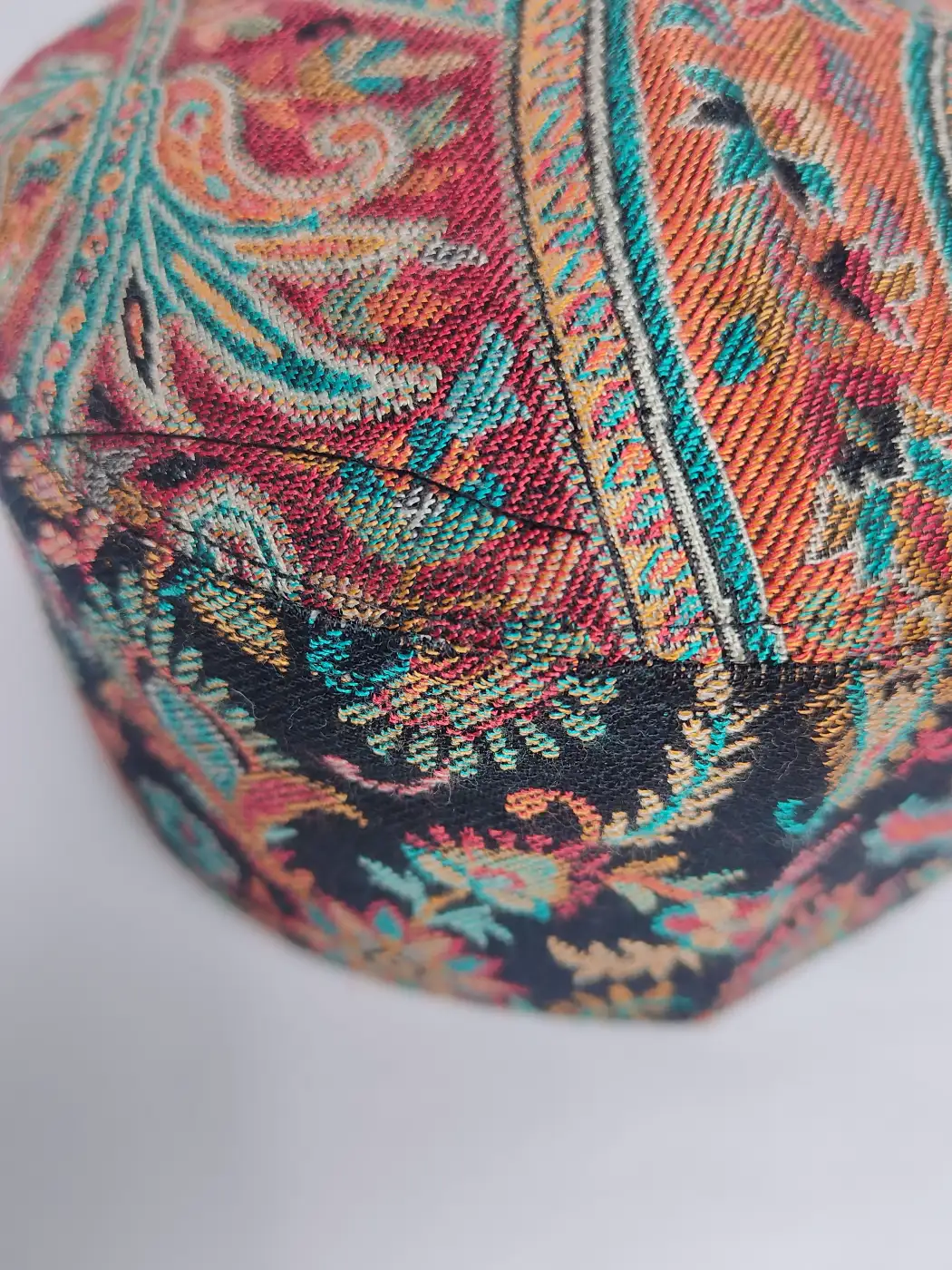 Abbas el-Akkad Kashmiri Black Kani Cap for gents - Image 3