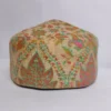 Kashmiri Abid Azad Foldable Kani Cap in Yellow