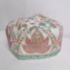 Ferdowsi Mens Kashmiri Kani Cap in White