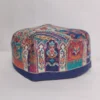 Stylish Dark Blue Kashmiri Kani Cap - Kalam Azad